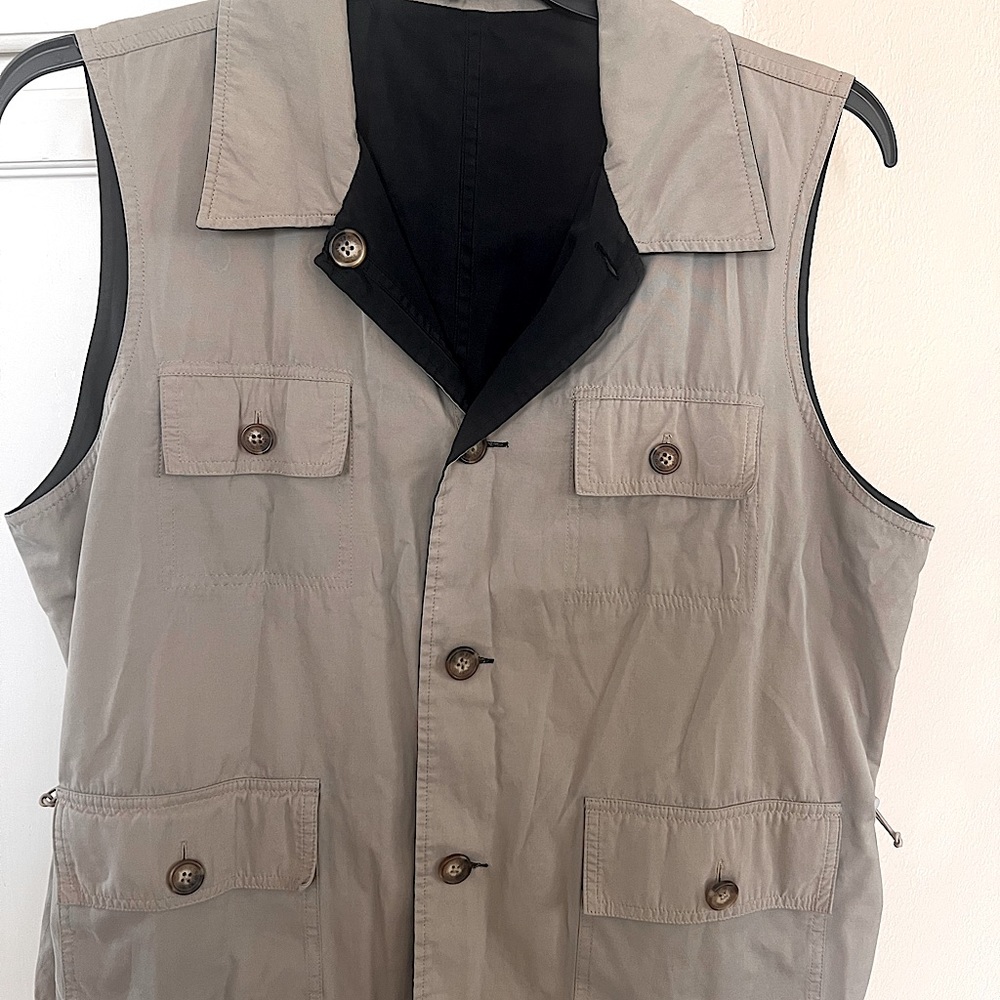 Orvis women’s reversible vest black/khaki